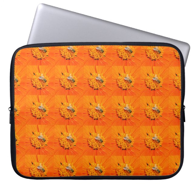 honeybees on orange sleeve (Front)