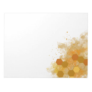 Honeycomb Alcohol Ink  Notepad