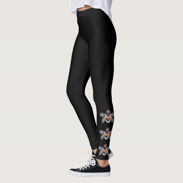 Honeycomb And Bees Leggings (Left)