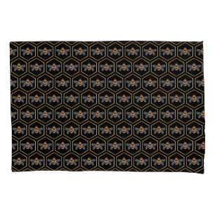 Honeycomb And Bees Pillowcase