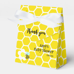 Honeycomb Bee Flower Yellow Honey  Favour Box