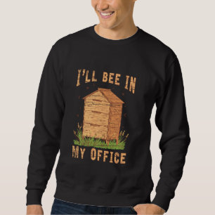 Honeycomb Bee Honey Farmer Bee Hive Beekeeper Sweatshirt