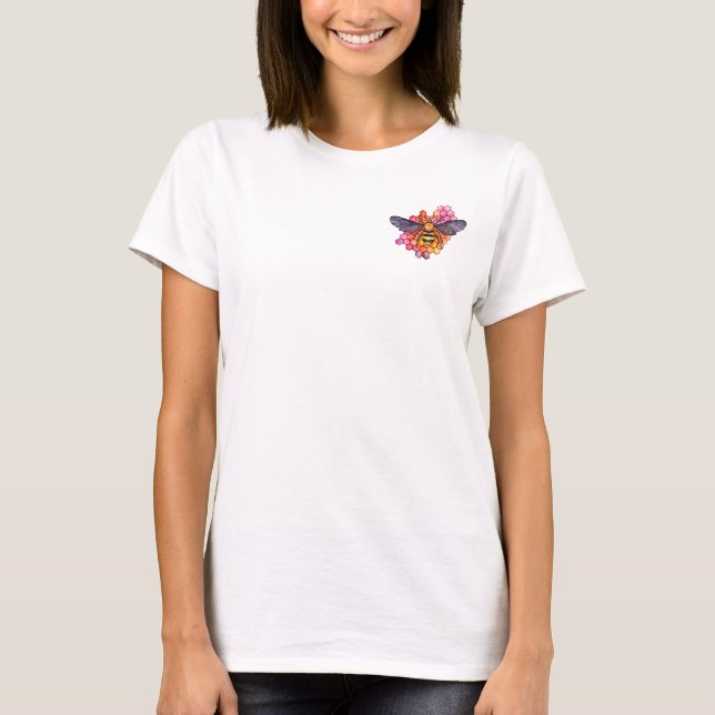 Honeycomb Bee T-Shirt (Front)