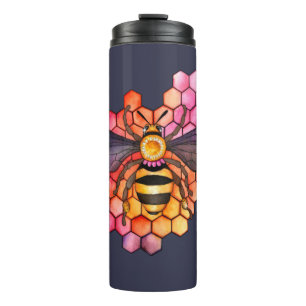 Honeycomb Bee Thermal Tumbler