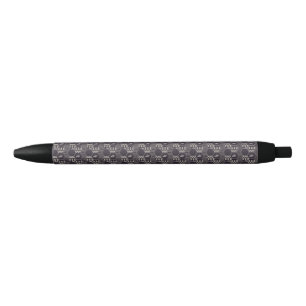 Honeycomb Bumble Bee Honeycomb Black Ink Pen