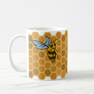 Honeycomb Bumble Bees Coffee Mug