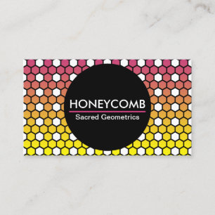 honeycomb hexa company business card