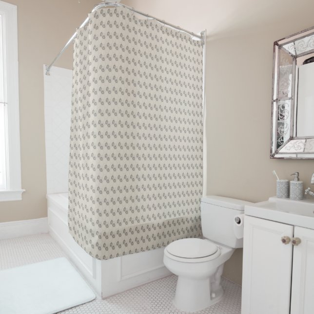 Honeycomb | Honeycomb Shower Curtain (In Situ)
