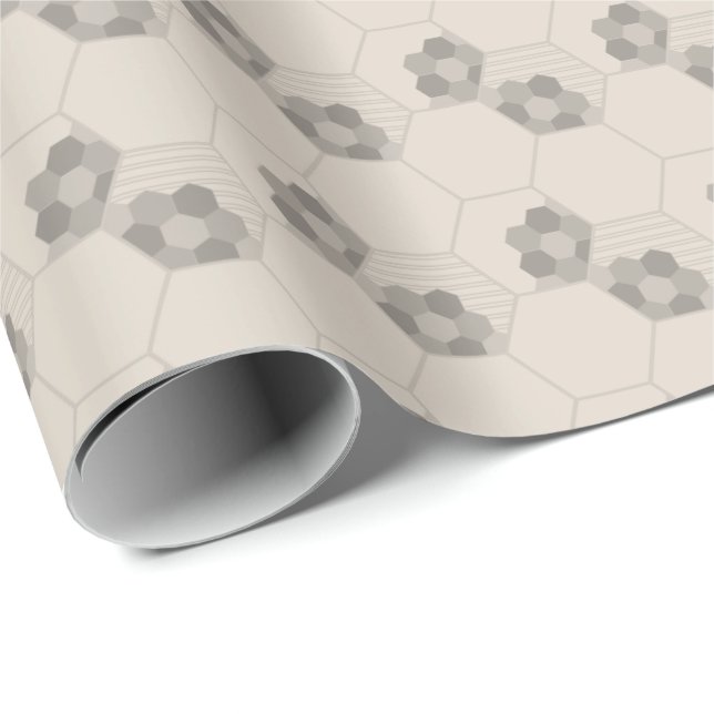 Honeycomb | Honeycomb Wrapping Paper (Roll Corner)