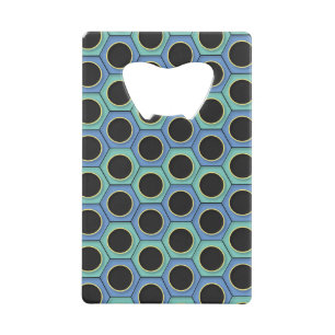 Honeycomb Hustle Credit Card Bottle Opener