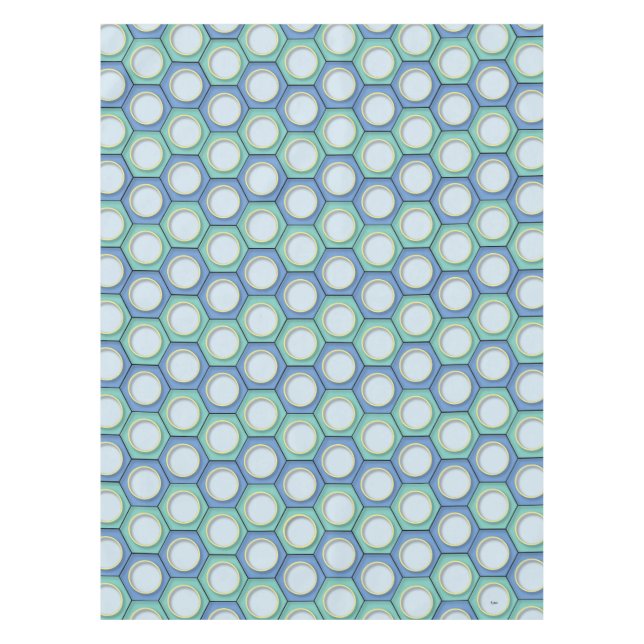 Honeycomb Hustle Tablecloth (Front)