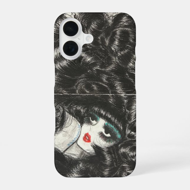 honeycomb iPhone 16 case (Back)
