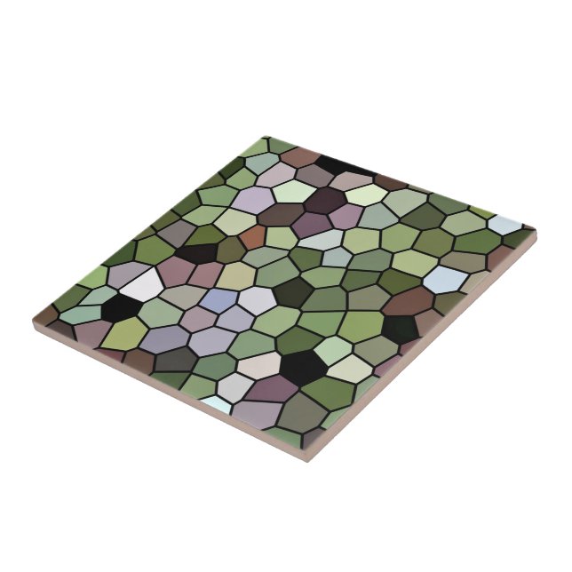 Honeycomb Mosaic Ceramic Tile (Side)