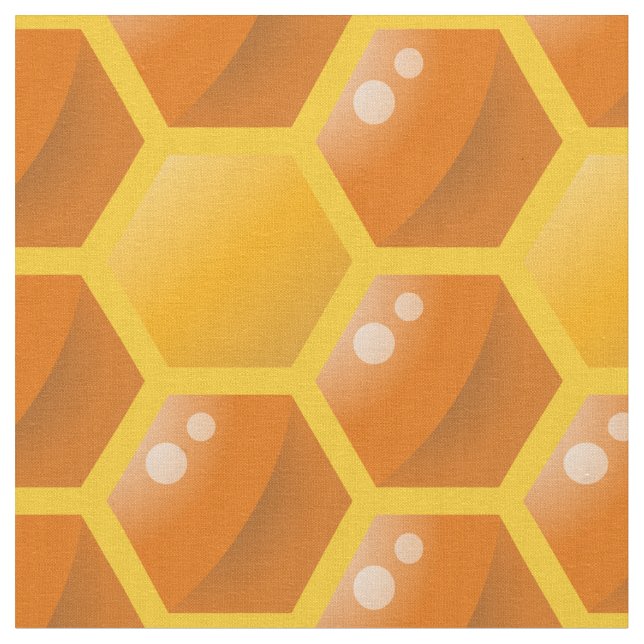 Honeycomb Pattern Fabric (Close Up)