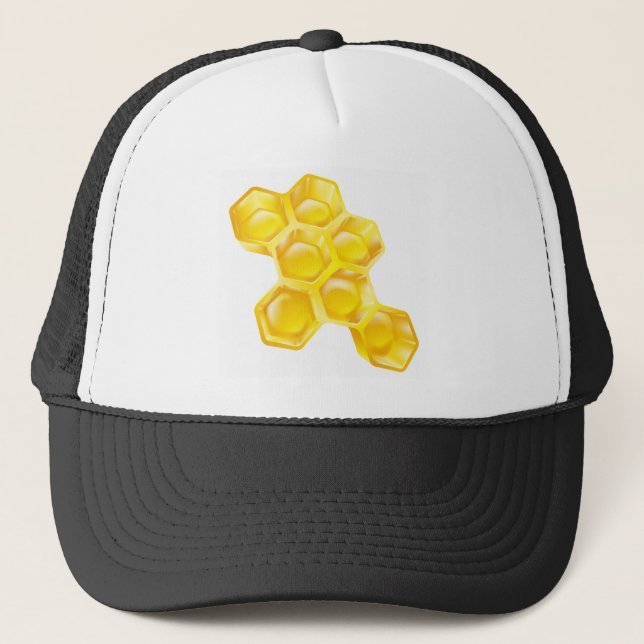 Honeycomb Trucker Hat (Front)