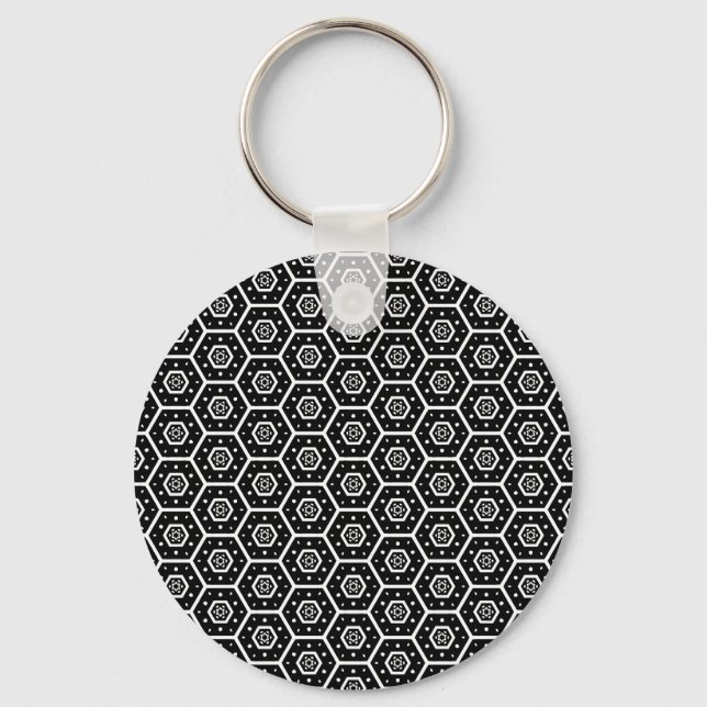 Honeycomb - v2 key ring (Front)