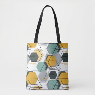 Honeycombs. Abstract geometric pattern.1  Tote Bag