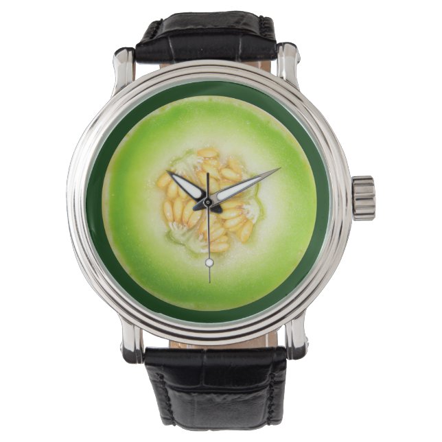 Honeydew Melon Slice Watch (Front)