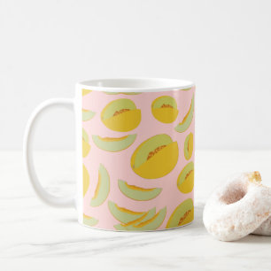 Honeydew Melons Fruit Pattern Flip Flops Coffee Mug