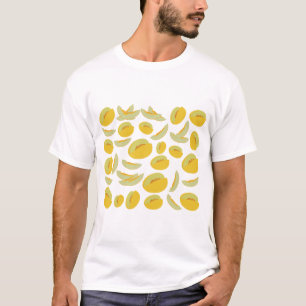 Honeydew Melons Fruit Pattern T-Shirt