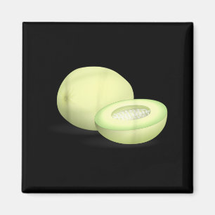 Honeydew Summer Melon Fruit Fun Magnet