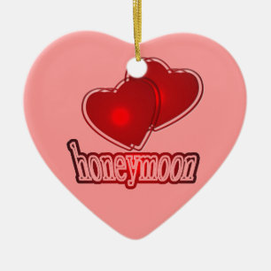 Honeymoon Ceramic Ornament
