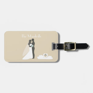 Honeymoon Couple Wedding Luggage Tag