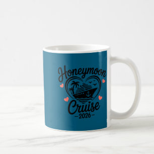 Honeymoon cruise 2026 couples matching coffee mug
