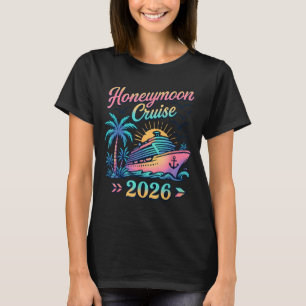 Honeymoon Cruise 2026 Married Couples Matching Men T-Shirt