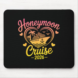 Honeymoon Cruise 2026 Married Couples Matching Mouse Pad