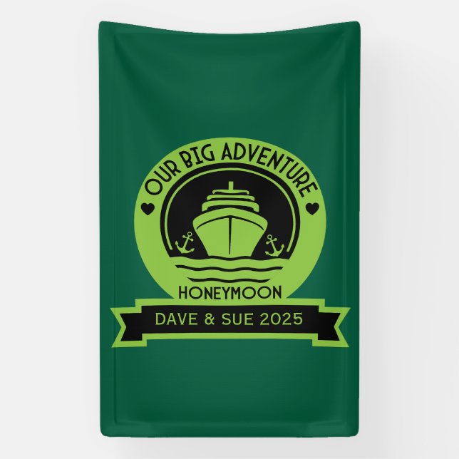 Honeymoon Cruise Banner (Vertical)