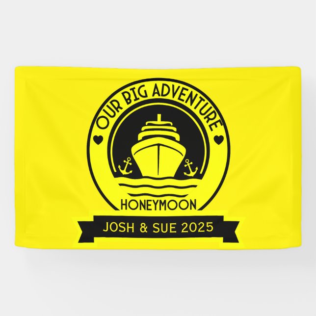 Honeymoon Cruise Banner (Horizontal)