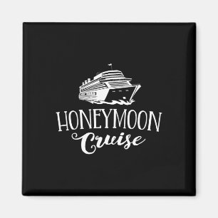 Honeymoon Cruise Couples Matching Vacation Boat Hi Magnet