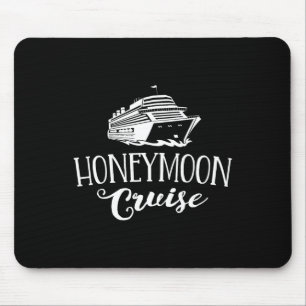 Honeymoon Cruise Couples Matching Vacation Boat Hi Mouse Pad