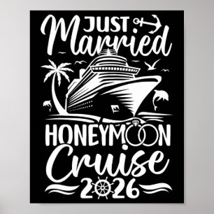 Honeymoon Cruise For Matching Couples 2026 Just Ma Poster