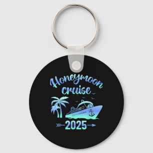 Honeymoon Cruise Just Married 2025 Couples Matchin Key Ring