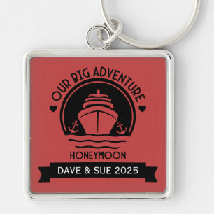 Honeymoon Cruise Key Ring