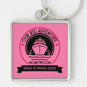 Honeymoon Cruise Key Ring