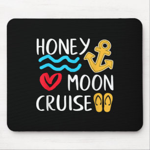 Honeymoon Cruise Ship Couples Great Gift Bride &am Mouse Pad