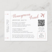 Honeymoon Fund Registry Wish Request