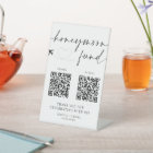 Honeymoon Fund Sign QR Code – Wedding Sign