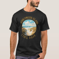 Honeymoon Island State Park Retro Distressed