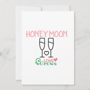 HONEYMOON LOVE GROWS HOLIDAY CARD
