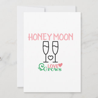 HONEYMOON LOVE GROWS HOLIDAY CARD