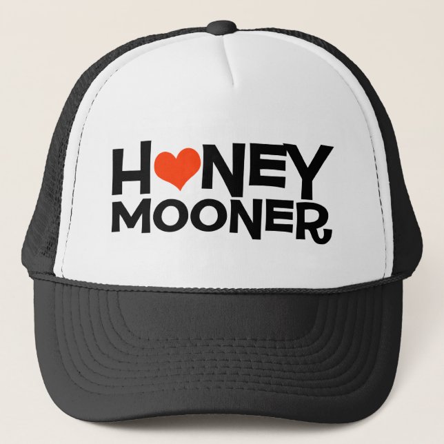 Honeymooner with Heart Trucker Hat (Front)
