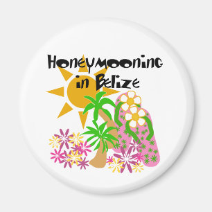 Honeymooning in Belise Magnet