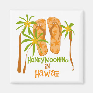 Honeymooning in Hawaii Magnet