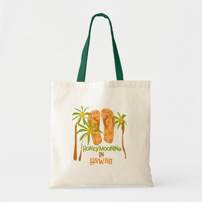 Honeymooning in Hawaii Tote Bag (Front)