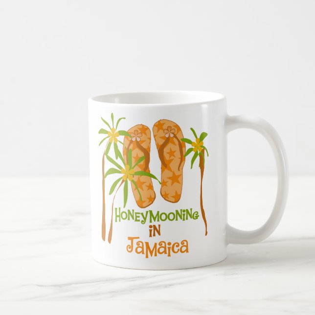 Honeymooning in Jamaica Mug (Right)