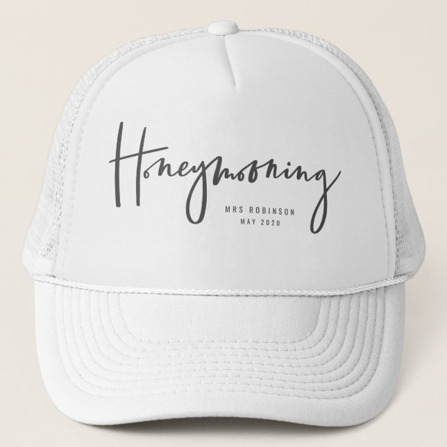 Honeymooning Trucker Hat (Front)
